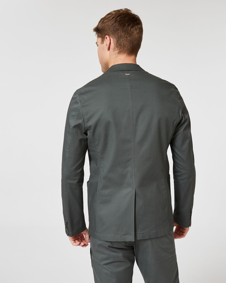 Kensalc Casual Blazer, Khaki, hi-res